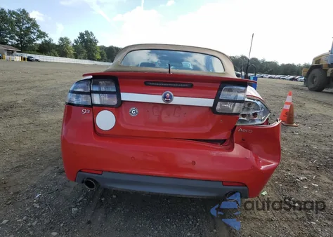 2010 Saab 9-3 Aero from USA, damaged, VIN YS3FC7CY6A1618312